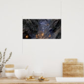 Stadtkonzept von Goblin - Brücken Poster (Küche)