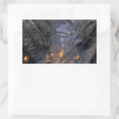 Stadtkonzept von Goblin - Brücken Rechteckiger Aufkleber (Tasche)