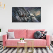 Stadtkonzept von Goblin - Gefangene von Goblin Leinwanddruck (Insitu (Wohnzimmer))