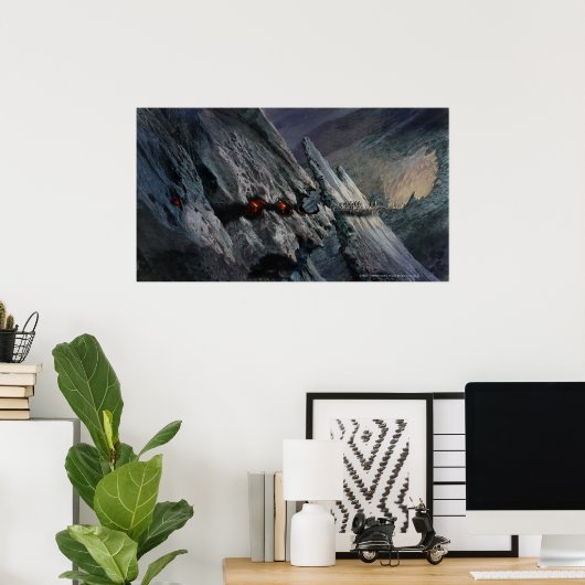 Stadtkonzept von Goblin - Gefangene von Goblin Poster (Heimbüro)