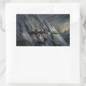 Stadtkonzept von Goblin - Gefangene von Goblin Rechteckiger Aufkleber (Tasche)