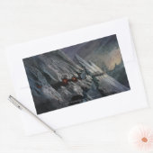 Stadtkonzept von Goblin - Gefangene von Goblin Rechteckiger Aufkleber (Umschlag)