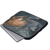 Stadtkonzept von Goblin - Wege Laptopschutzhülle (Vorne Knopf)