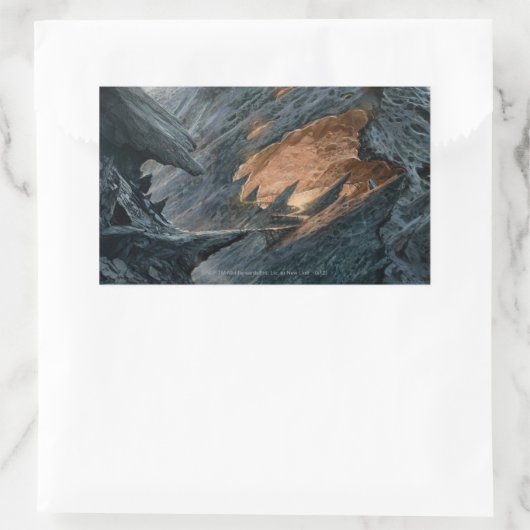 Stadtkonzept von Goblin - Wege Rechteckiger Aufkleber (Tasche)