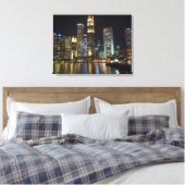 Stadtlandschaft auf Leinwand (Insitu (Schlafzimmer))