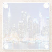 Stadtlandschaft Glasuntersetzer (Rückseite)