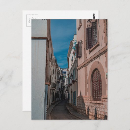 Stadtlandschaft Postkarte (Vorne/Hinten)