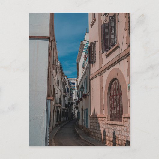 Stadtlandschaft Postkarte (Vorderseite)