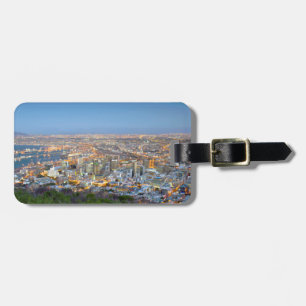 Stadtlandschaft vom Gipfel des Signal Hill bei Däm Gepäckanhänger