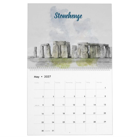 Stadtlandschaftskizzen Kalender 2025 (Mai 2027)