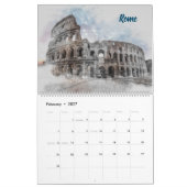 Stadtlandschaftskizzen Kalender 2025 (Feb 2027)