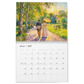 Stadtleben im impressionistischen Stil Kalender (Mär 2027)