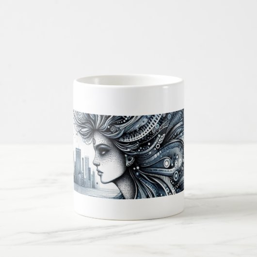 Stadtleben Kaffeetasse (Mittel)