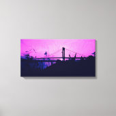 Stadtleben - NYC Leinwanddruck (Vorderseite)