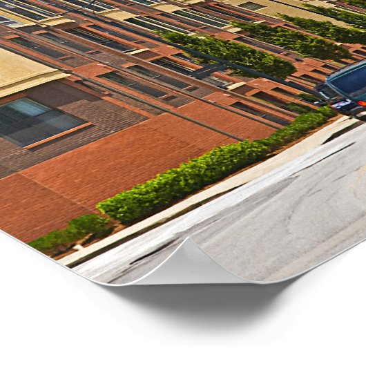 Stadtleben Poster (Ecke)