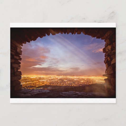 Stadtlicht Postkarte (Vorderseite)