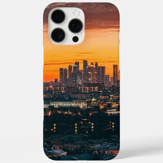 Stadtlichter Apple Iphone 16 Pro max Case-Mate iPhone Hülle (Rückseite)