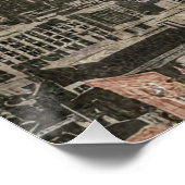 Stadtlinie Poster (Ecke)