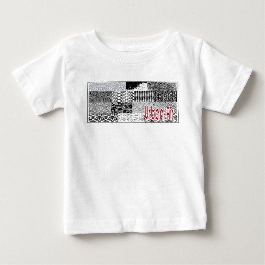 Stadtluft Baby T-shirt (Vorderseite)