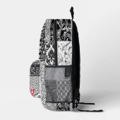 Stadtluft Bedruckter Rucksack (Rechts)