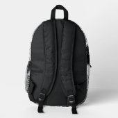 Stadtluft Bedruckter Rucksack (Rückseite)