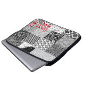 Stadtluft Laptopschutzhülle (Vorne Knopf)