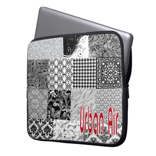 Stadtluft Laptopschutzhülle (Vorderseite Links)