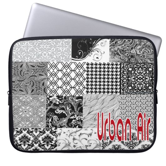 Stadtluft Laptopschutzhülle (Vorderseite)