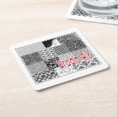 Stadtluft Rechteckiger Pappuntersetzer (angewinkelt)