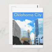 Stadtmagnet Oklahoma Postkarte (Vorne/Hinten)