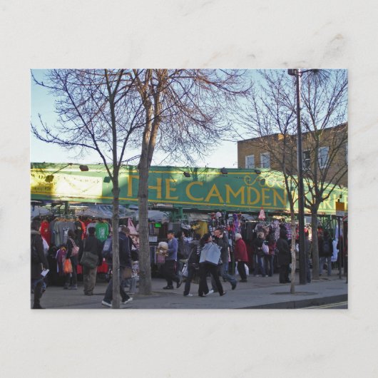 Stadtmarkt Camden Postkarte (Vorderseite)