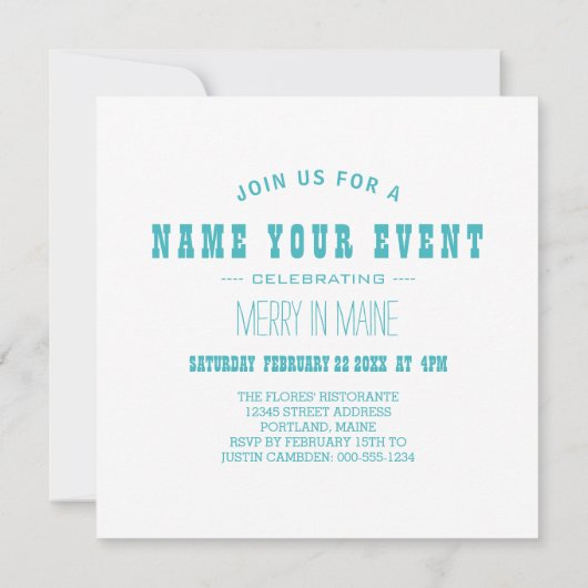 Stadtmauer am Westende Einladung (Rückseite)