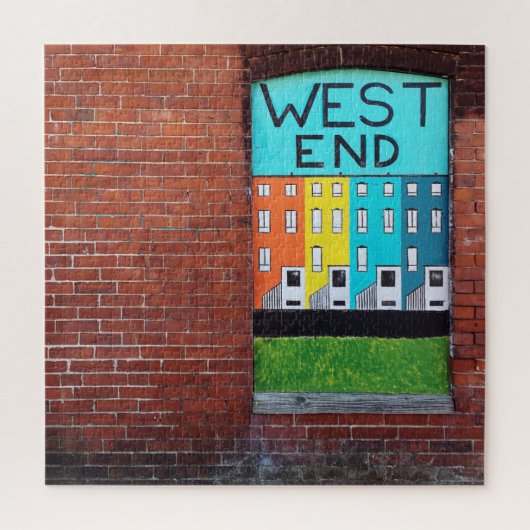 Stadtmauer am Westende Puzzle (Vertikal)
