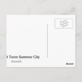 Stadtmauer Postkarte (Rückseite)