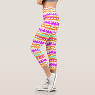 Stadtmauer Rosa Stadtmauer Graffiti Street Art Pat Capri Leggings