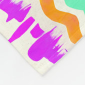 Stadtmauer Rosa Stadtmauer Graffiti Street Art Pat Fleecedecke (Ecke)