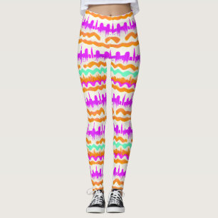Stadtmauer Rosa Stadtmauer Graffiti Street Art Pat Leggings