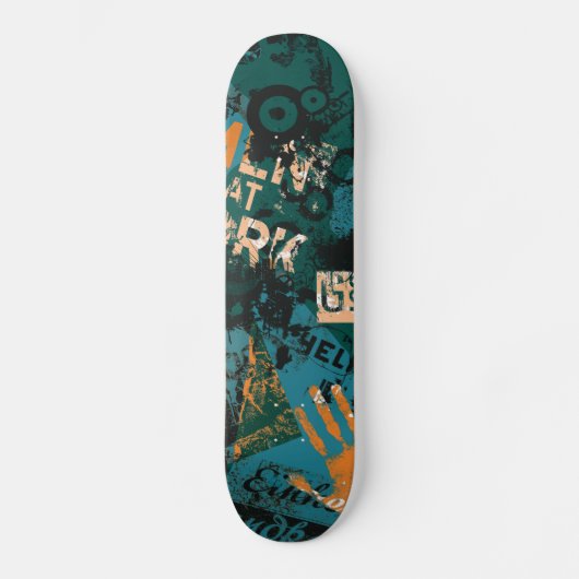 Stadtmauer Skateboard (Vorderseite)