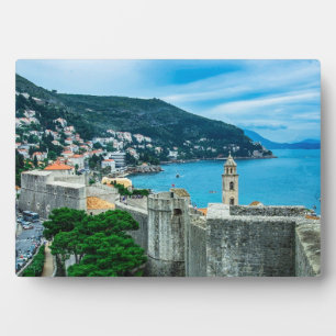 Stadtmauer von Dubrovnik Fotoplatte