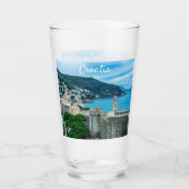 Stadtmauer von Dubrovnik Glas (Rückseite)