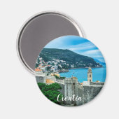 Stadtmauer von Dubrovnik Magnet (Vorderseite/Rückseite)