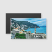 Stadtmauer von Dubrovnik Magnetkarte (Vorne/Hinten)