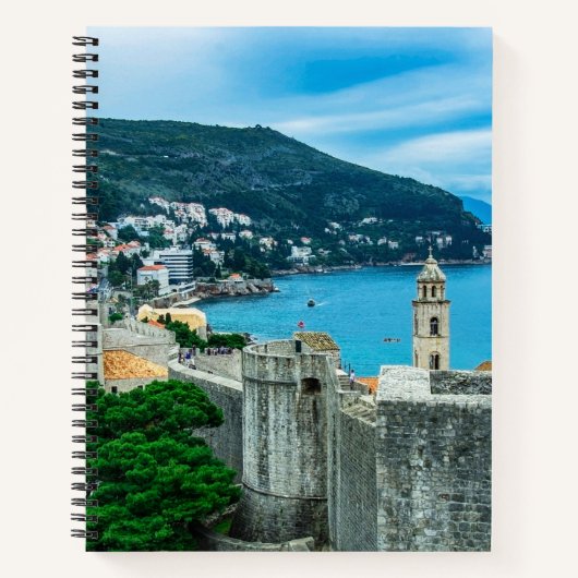 Stadtmauer von Dubrovnik Notizblock (Vorderseite)