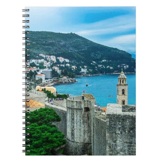 Stadtmauer von Dubrovnik Notizblock (Vorderseite)