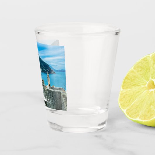 Stadtmauer von Dubrovnik Schnapsglas (Rechts)