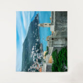 Stadtmauer von Dubrovnik Wandteppich (Vorderseite)
