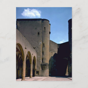 Stadtmauern und Stadttor, Metz, Frankreich Postkarte
