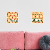 Stadtmauern von Malaga 1 Bilderwand Sets (Wohnzimmer)