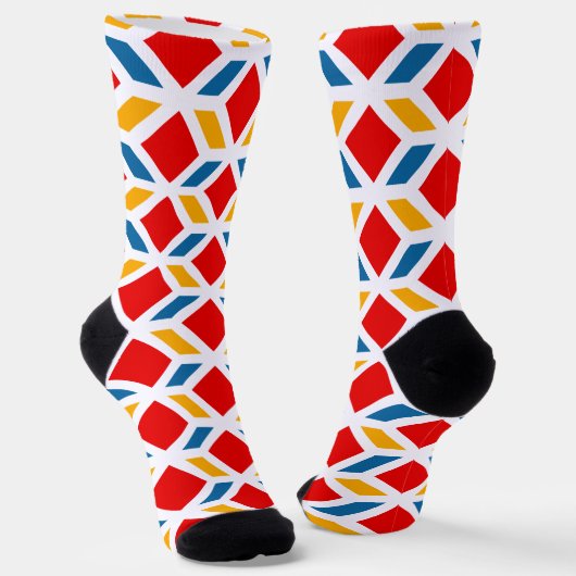 Stadtmauern von Malaga 2 Socken (Gewinkelt)