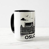 Stadtmog - Oslo, Norwey Tasse (Vorderseite Links)
